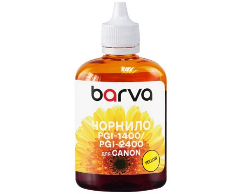 Чорнило Barva Canon PGI-1400/PGI-2400 100 мл, Y Pigm. (C1400-927)