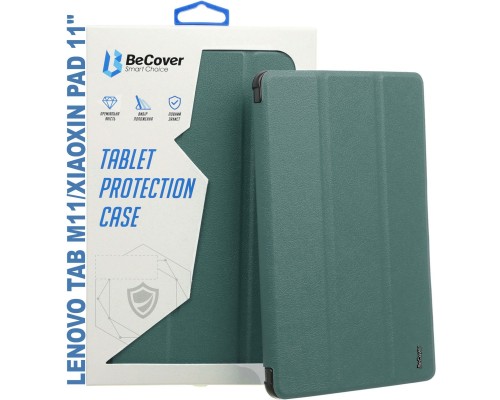 Чохол до планшета BeCover Smart Case Lenovo Tab M11 (2024) TB-TB330FU/Xiaoxin Pad 11 (2024) 11″ Dark Green (710456)