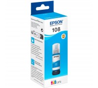 Контейнер з чорнилом Epson 108 EcoTank L8050/L18050 cyan (C13T09C24A)