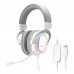 Навушники Fifine H6 RGB 7.1 White (H6W)