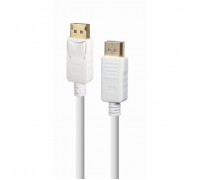 Кабель мультимедійний DisplayPort to DisplayPort 1.8m V1.2 Cablexpert (CC-DP2-6-W)