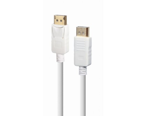 Кабель мультимедійний DisplayPort to DisplayPort 1.8m V1.2 Cablexpert (CC-DP2-6-W)