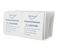 Серветки Halnziye Grease Cleanser 2-pack (alcohol + without alcohol) 25шт (21311)