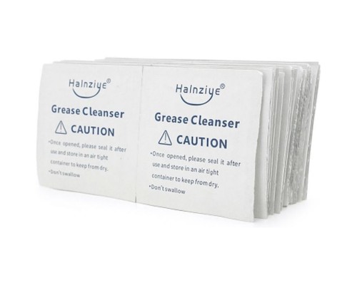 Серветки Halnziye Grease Cleanser 2-pack (alcohol + without alcohol) 25шт (21311)
