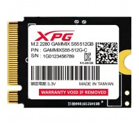 Накопичувач SSD M.2 2230 512GB GAMMIX S55 ADATA (SGAMMIXS55-512G-C)