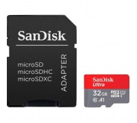 Карта пам'яті SanDisk 32GB microSDHC class 10 UHS-I A1 (SDSQUA4-032G-GN6IA)