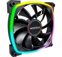 Кулер до корпусу MONTECH AX140 PWM BLACK