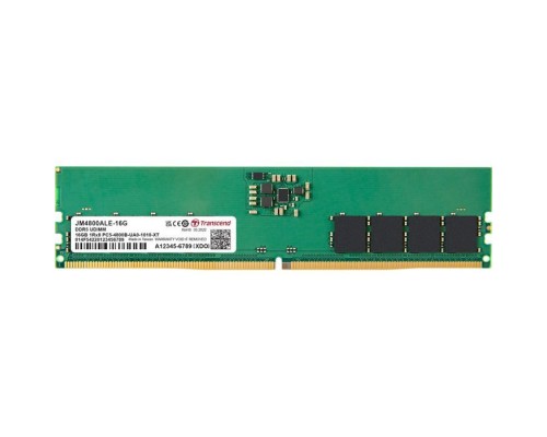 Модуль пам'яті для комп'ютера DDR5 16GB 4800 MHz Oem Transcend (JM4800ALE-16G)