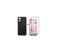 Чохол до мобільного телефона Dengos Kit for Xiaomi Redmi Note 12s case + glass (Black) (DG-KM-45)