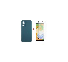 Чохол до мобільного телефона Dengos Samsung Galaxy A04s Case + Glass (Green) (DG-KM-78)