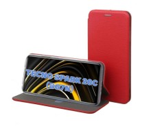 Чохол до мобільного телефона BeCover Exclusive Tecno Spark 20C (BG7n) Burgundy Red (711247)
