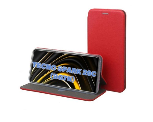Чохол до мобільного телефона BeCover Exclusive Tecno Spark 20C (BG7n) Burgundy Red (711247)