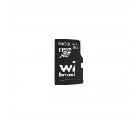 Карта пам'яті Wibrand 64GB mictoSD class 10 UHS-I (WICDXU1/64GB)