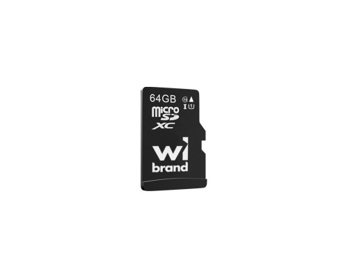 Карта пам'яті Wibrand 64GB mictoSD class 10 UHS-I (WICDXU1/64GB)