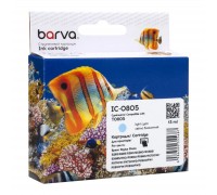 Картридж Barva Epson T0805 (C13T08054010/C13T08054011) 350ст, light cyan (IC-0805)