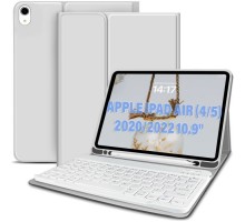 Чохол до планшета BeCover Keyboard Apple iPad Air (4/5) 2020/2022 10.9" Gray (711145)