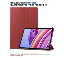 Чохол до планшета BeCover Smart Case Xiaomi Poco Pad / Poco Pad M1 (12.1") Red Wine (711565)