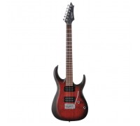 Електрогітара Cort X100 Open Pore Black Cherry Burst (X100 OPBB)