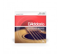 Струни для гітари D'Addario Phosphor Bronze Medium (13-56) (EJ17)