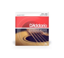 Струни для гітари D'Addario Phosphor Bronze Medium (13-56) (EJ17)