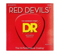 Струни для гітари DR Strings RED DEVILS Acoustic - Light (12-54) (RDA-12)