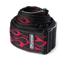 Ремінь для гітари Jim Dunlop Classic Strap Flambe Red (D38-11RD)