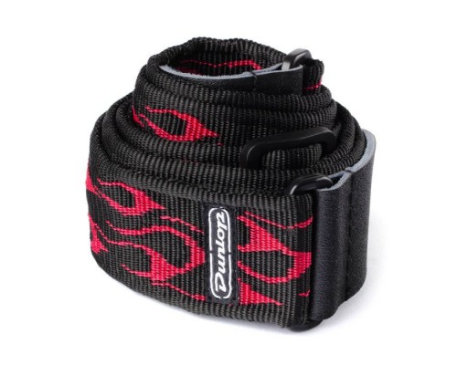 Ремінь для гітари Jim Dunlop Classic Strap Flambe Red (D38-11RD)