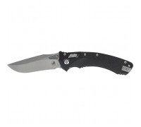 Ніж Microtech Amphibian Stonewash Black (137RL-10FLGTBK)