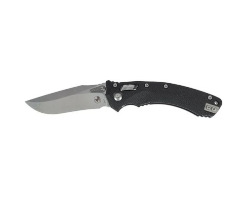 Ніж Microtech Amphibian Stonewash Black (137RL-10FLGTBK)