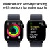 Смарт-годинник Apple Watch Series 10 GPS 42mm Jet Black Aluminium Case with Ink Sport Loop (MWWG3QH/A)