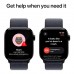Смарт-годинник Apple Watch Series 10 GPS 42mm Jet Black Aluminium Case with Ink Sport Loop (MWWG3QH/A)