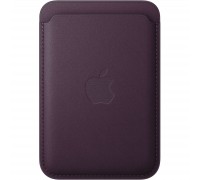 Чохол до мобільного телефона Apple iPhone FineWoven Wallet with MagSafe - Blackberry (MA7A4ZM/A)