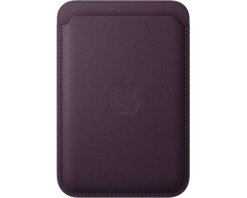 Чохол до мобільного телефона Apple iPhone FineWoven Wallet with MagSafe - Blackberry (MA7A4ZM/A)