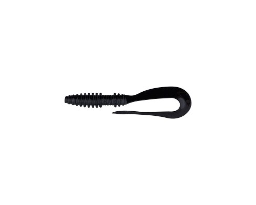 Силікон рибальський Keitech Mad Wag Mini 3.5″ (10 шт/упак) ц:001 black (1551.07.49)