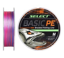 Шнур Select Basic PE 150m Multi Color 0.12mm 12lb/5.6kg (1870.30.92)