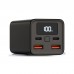 Батарея універсальна XO 20000mAh, PD/65W for laptop, QC/22.5W, black (PB97_Black)