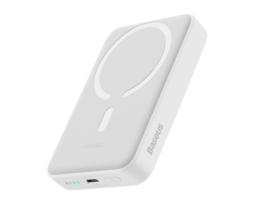 Батарея універсальна Baseus Magnetic Mini 10000mAh 30W, White (PPCX110002\PPCXM1030) (P10022105212-01)