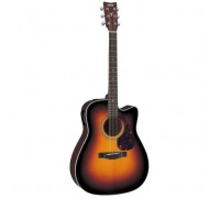 Гітара електроакустична Yamaha FX370C Tobacco Brown Sunburst