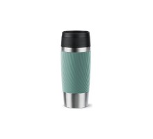 Термокружка Tefal Travel Mug Classic Twist, 360мл, нержавіюча сталь, зелений (N2024310)