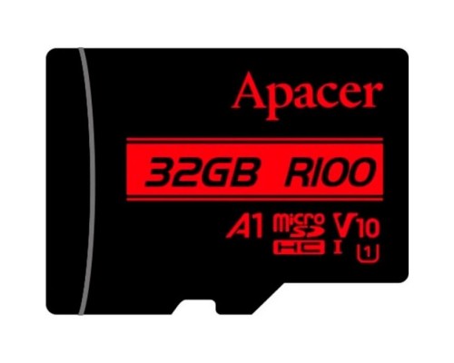 Карта пам'яті Apacer 32GB microSD class 10 UHS-I V10 A1 (AP32GMCSH10UB-RA)