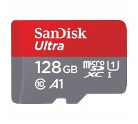 Карта пам'яті SanDisk 128GB microSD class 10 UHS-I A1 Ultra (SDSQUAB-128G-GN6MN)