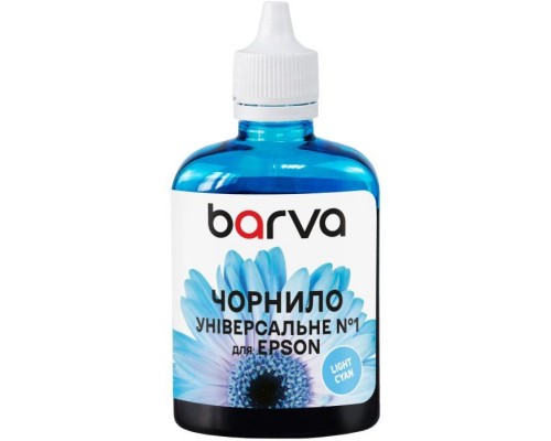 Чорнило Barva Epson universal 1, water-soluble, 90г light blue (EU1-747)