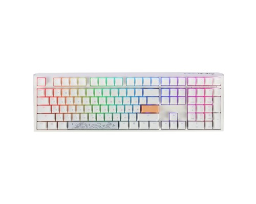 Клавіатура Ducky One 3 Cherry MX Red RGB UA USB White (DKON2108ST-RUAPXPWWWSC1)