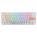 Клавіатура Ducky One 3 Mini Cherry MX Silent Red RGB UA USB White (DKON2161ST-SUAPXPWWWSC1)