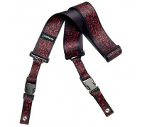 Ремінь для гітари DiMarzio Steve Vai ClipLock Art Strap Black (DD2243)