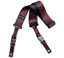 Ремінь для гітари DiMarzio Steve Vai ClipLock Art Strap Black (DD2243)