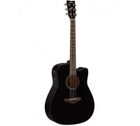 Гітара електроакустична Yamaha FGX800C Black