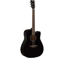 Гітара електроакустична Yamaha FGX800C Black