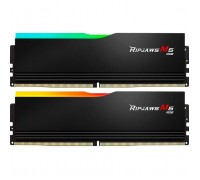Модуль пам'яті для комп'ютера DDR5 64GB (2x32GB) 6000 MHz Ripjaws M5 RGB Matte Black G.Skill (F5-6000J3040G32GX2-RM5RK)