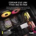 Система рідинного охолодження Corsair iCUE LINK TITAN 360 RX RGB (CW-9061018-WW)